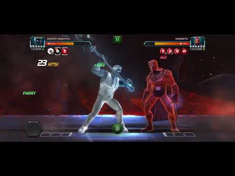 Mr Negative insane regeneration from 10% health vs Mags 7.2 boss
