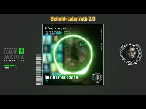 Realität Reloaded — Full Album Visualizer (Industrial-Rap • Darkwave)