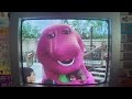 Damaged Barney VHS