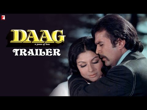 Daag | Official Trailer | Rajesh Khanna, Sharmila Tagore , Raakhee | Yash Chopra | Old Movie Trailer