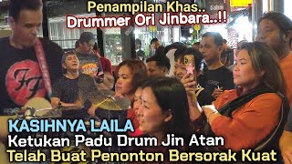 Download lagu 🔥Tambah Meledak Bila Drummer Jinbara Dibawa Masuk 🔴Pukulan Drum Padu Tambah Semangat Penonton Layann mp3