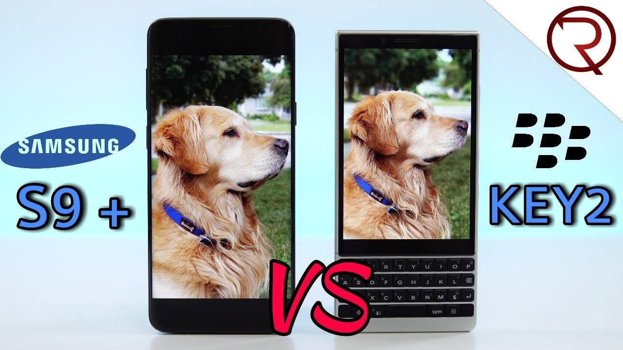 Blackberry KEY2 VS Samsung Galaxy S9+ CAMERA COMPARISON!
