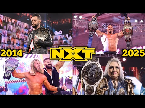 WWE NXT PPV Main Events Match Card Compilation (2014 - 2025) With Special Events