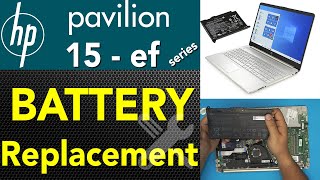 HP Laptop 15 EF series laptop 📌 BATTERY Replacement