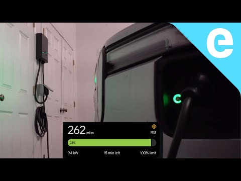 EMPORIA Pro Level 2 EV Charger with PowerSmart, Compatible with Tesla/NACS Vehicles - 48 amp Fast EV Charger for Home - 240v Electric Vehicle Charging Station - 25' Charging Cable video review thumbnail
