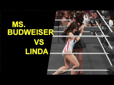 WWE 2K19 Linda vs Ms Budweiser - KO Match