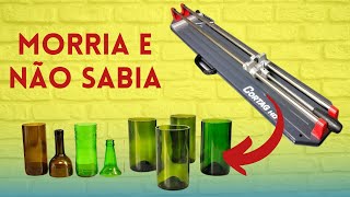 Corte perfeito,como cortar garrafas de vidro com Riscadeira Cortag [passo a passo]