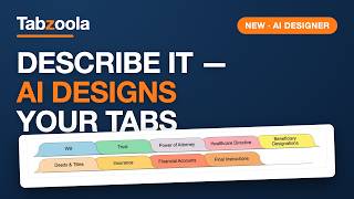 The First AI Tab Designer in Custom Tabs (Demo)