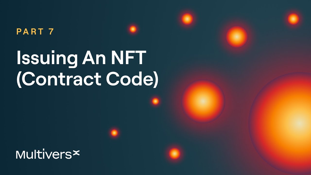 Issuing an NFT (contract code)