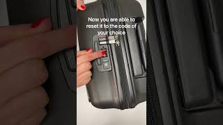 How to reset your TSA lock!