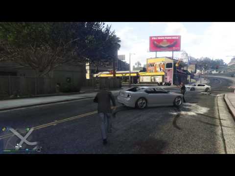 Grand Theft Auto V - Weggerammt