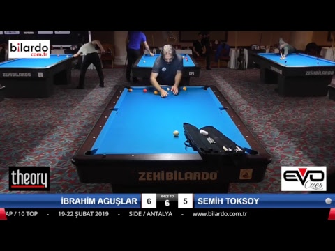 İBRAHİM AGUŞLAR & SEMİH TOKSOY Bilardo Maçı - 