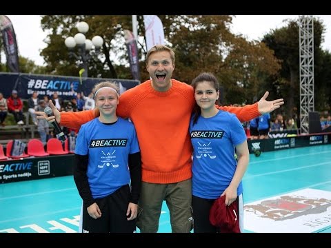 Eiropas Sporta nedēļa 2016 |  Florbola klubs "Rīgas Lauvas"  pret "SK Cēsis/NND"