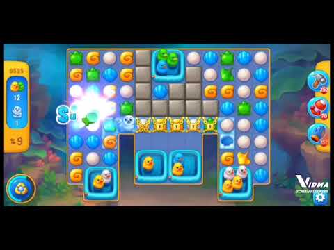 Fishdom. 9535 level no boosters and diamonds. 14 moves