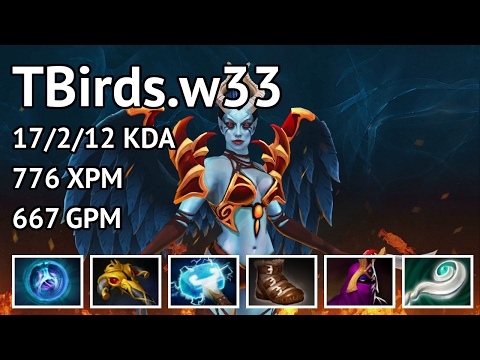 Dota Memories TBirds.w33 - Queen of Pain highlights - Game 3207108731 - Dota 2