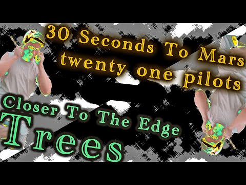 30 Seconds to Mars x twenty one pilots - Closer to the Edge x Trees | Atlas Drum Cover