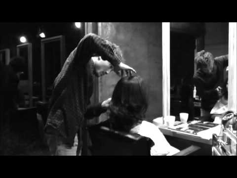 美容室antique　2012.11/27　撮影風景