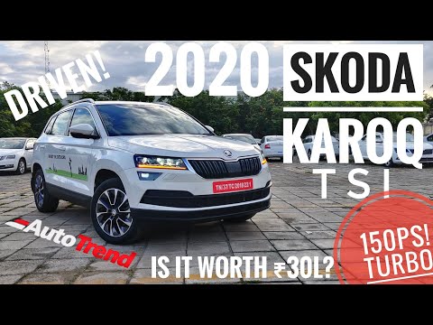 2020 SKODA Karoq - Most Detailed Drive Review | AutoTrend !!