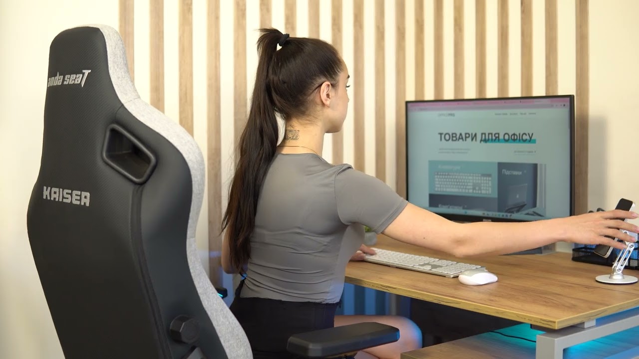 Підставка для смартфона OfficePro MS760S (Silver) video preview