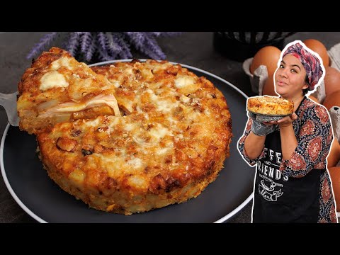 Baked potato cake easy and delicous
