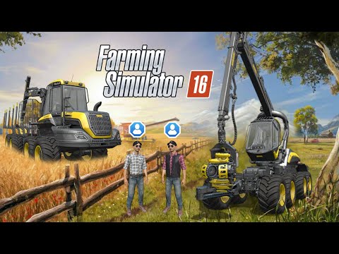 Forestry With Ponsse In Fs16 | Fs16 Multiplayer | Timelapse |