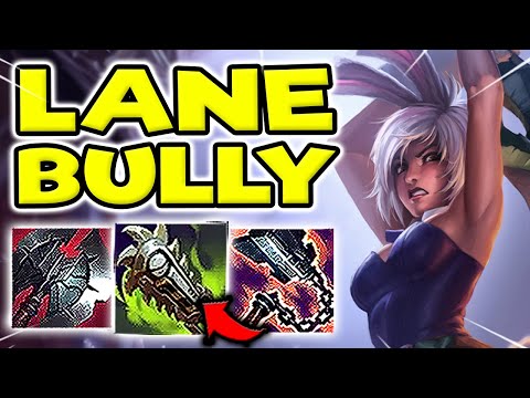 BECOME THE ULTIMATE LANE BULLY WITH RIVEN TOP! - S11 RIVEN TOP GAMEPLAY! (Season 11 Riven Guide)