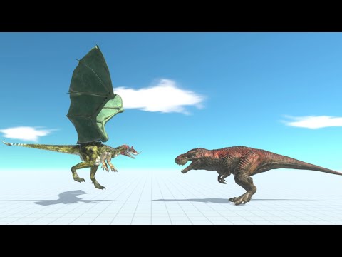 dino100 vs EVERY UNIT - Animal Revolt Battle Simulator