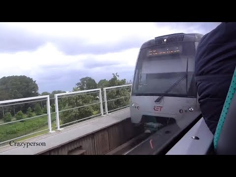 Metro ride Schiedam - Rotterdam Blaak 2018 RET Metro line A