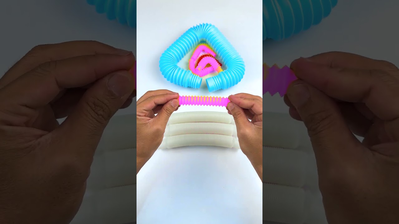 Relaxing and Satisfying Robot Sound POP-TUBE #poptube #poptubesound #asmr #satisfying #relaxing