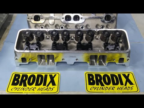 BRODIX IK200 heads for "Low Buck" 500+hp 357ci SBC.