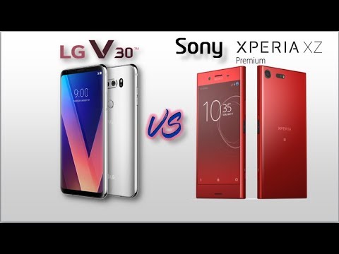 LG V30 vs Sony Xperia XZ Premium - Full Comparison