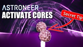 How to activate planet cores in Astroneer
