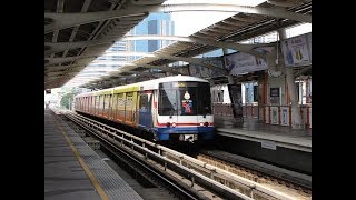 preview picture of video 'Bangkok BTS Skytrain Sukhumvit Line รถไฟฟ้าบีทีเอสรถไฟฟ้าบีทีเอส สายสุขุมวิท'