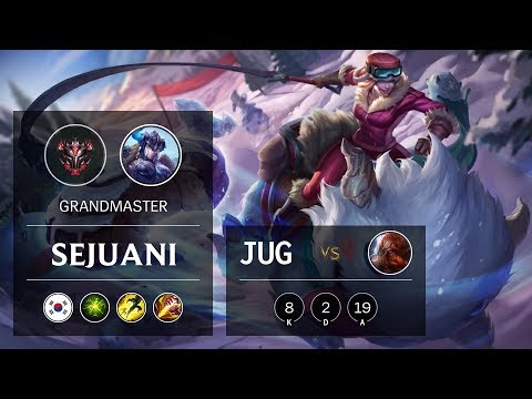 Sejuani Jungle vs Gragas - KR Grandmaster Patch 9.17