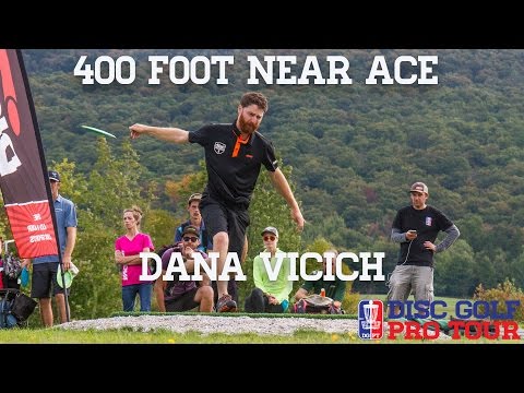 Near Disc Golf Ace - Dana Vicich Against Paul McBeth - Disc Golf Pro Tour Championships