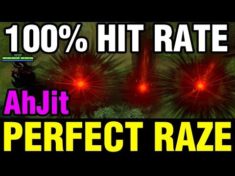 PERFECT RAZE - 100% HIT RATE - AhJit Plays Shadow Fiend - Dota 2