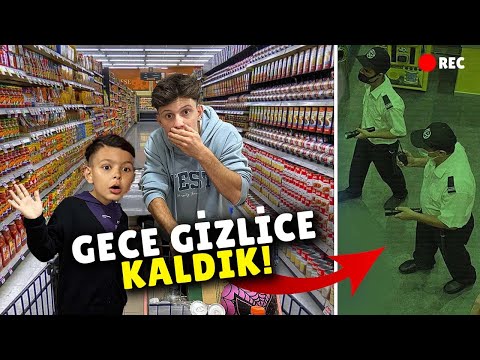 Sneaking into the market at night!! *We got caught*