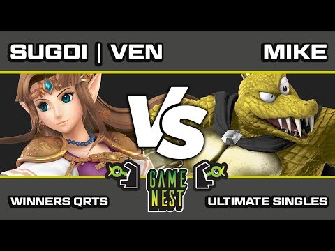 Game Nest Smash It Up: Sugoi | Ven (Zelda) vs Mike (King K Rool) - Winners Qtrs