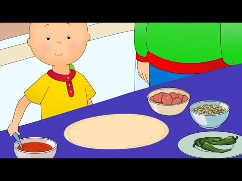 Caillou Makes a Pizza | Caillou's New Adventures