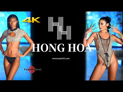 HONG HOA | 4k | Runway Fashion Show 2021 by DCSW @ SLS Hotel | Miami Swim Week July 8th - 9:45pm