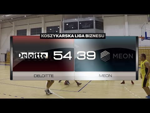 Deloitte vs MEON - I kolejka - 1 Liga Poznań - Koszykarska Liga Biznesu
