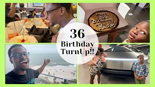 My 36th Birthday Weekend TURNUP! 🎉 Beach, Family, Gifts & Celebration!