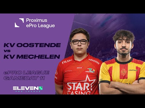 NL | KV Oostende - KV Mechelen (Proximus ePro League - Speeldag 11)