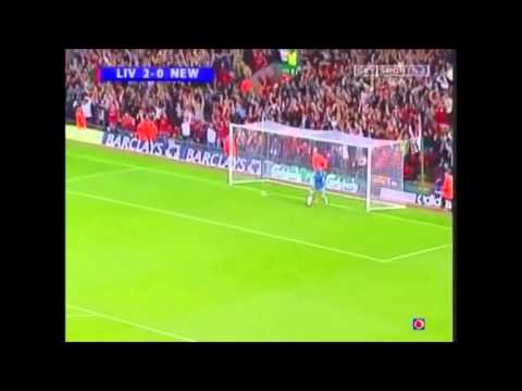 Xabi Alonso 70 Yard Goal VS NewCastle