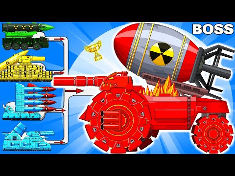HYBRID RADIOACTIVE ROCKETS DOMINATE MEGA TANKS in Epic Battle Royale