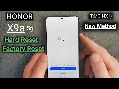 Honor X9a 5g Hard Reset | Honor X9a Pin / Pattern Unlock (RMO-NX1)