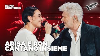 Duetto Ron e Arisa cantano “Non abbiam bisogno di parole" | The Voice Senior Italy Blind Auditions