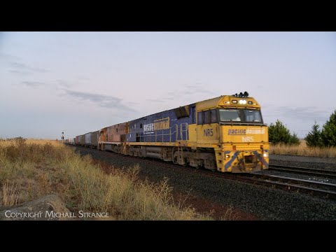 5PM5 Pacific National Container Train (6/3/2023) - PoathTV Australian Railways