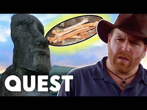 Ancient Alien Bones Discovered On Easter Island? | Expedition Unknown: Hunt For Extraterrestrial