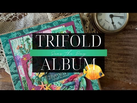 This Beachy Album Kit Will Blow You Out of the Water | Graphic 45 Walkthrough